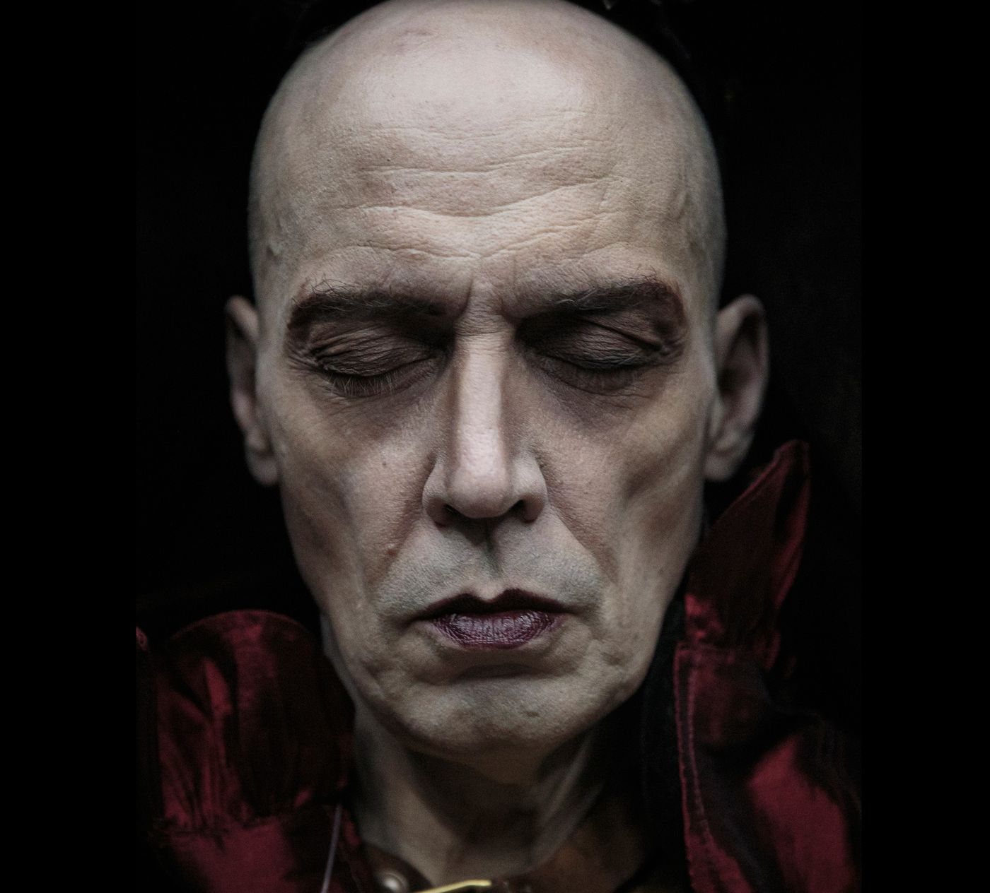 Pompeyo Audivert en Habitación Macbeth, en gira en Rosario.